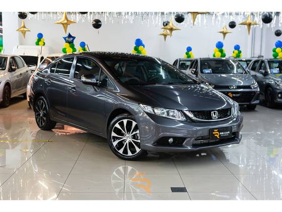 HONDA CIVIC 2.0 LXR 16V FLEX 4P AUTOMÁTICO